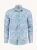 A Fish Named Fred Overhemd Shirt Klimt Flower Light Blue  4XL