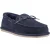 Hush Puppies Abraham Suède Heren Slippers in Marineblauw