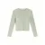 Geknoopte Slim Fit Ribbelgebreide Cardigan