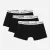 Nicce 3-Pack Stretch Taille Zwart/Wit Trailstar Boxers 0038 K011 0001