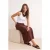 TRENDYOLMİLLA Dames Bruin Effen Maxi Zeemeermin Rokken