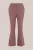 WE Fashion – Dames flared pantalon – curve – Regular fit – Oudroze –   Plus Size