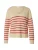 VILA Trui ‘VIPOCA’  sand / rood