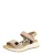 Gabor Sandalen Plat Sandalen Plat – Beige –