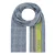 Roeckl Doek ‘COTTON STRIPES’  camel / saffier / donkerbruin / appel