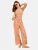 Friends Like These Jumpsuit  lichtgroen / lila / oudroze