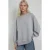 Ontspannen Pasvorm Crew Neck Gebreid Sweatshirt