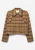 Aaiko Solin Brown Check Pes 570 Jackets 181142 Caramel