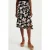 We Fashion Skirt Medium Length Black