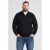 Petrol industries Plus Size katoenen regular fit gebreide trui – zwart