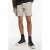 John Varvatos Johnny Flat Front Shorts Fossil Grey