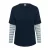 Dames-T-shirt met lange mouwen KAFFE Curve Kclorinda
