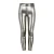 4PRESIDENT imitatieleren legging Paris metalic zilver