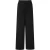 Slazenger Damesjerseybroek met wijde pijpen van een polyestermix (Zwart)