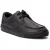 Base London Dalston Leren Heren Zwarte Mocassins Schoenen