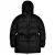 Rains 15370 puffer w jacket black