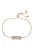 faina Armband  goud / transparant