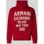 Armani Exchange Hoodie met labelstiksels