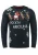 BLEND Trui ‘Rudolph’  blauw / gemengde kleuren