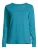 salzhaut Shirt ‘Kant’  cyaan blauw