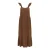ONLY midi jurk bruin