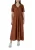 V-hals Korte Mouw Maxi Jurk