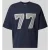 REVIEW T-shirt met kettingborduursel en ronde hals