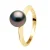 Rush Ring Tahitian Pearl Ronde 8-9 mm Yellow Gold