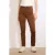 LOLALIZA slim regular waist broek bruin