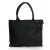 Manfield leren crossbody tas zwart