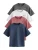 Next Shirt  navy / donkergrijs / framboos / wit