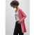 Street One Dames Lang vest in Roze