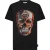 Round Neck T-Shirt Lava Skull Stones