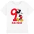 Disney Kinderen/kids mickey mouse 9e verjaardag t-shirt