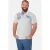 Jan Vanderstorm polo Plus Size – grijs
