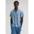 Lee denim regular gestreept casual overhemd blauw