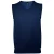 SOLS Unisex Heren Mouwloze V Hals Trui Vest (Marine)
