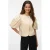 VERO MODA cropped blazer crème
