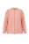 Trendyol Curve Dames Roze Gestreept Lang Oversized Grote maten Overhemden