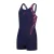 Speedo Hyperboom Splice-pantser voor meisjes (Sportief marineblauw/Fandango-roze)