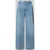 Oui Wide leg jeans met steekzakken