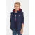 Anytime 2 in 1 winterjas donkerblauw