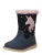TOM TAILOR Snowboots  blauw / navy / rosa / wit