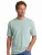 Hugo Boss BOSS Orange t-shirt turquoise structuur