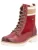 REMONTE Veterlaarsjes  camel / donkerrood / wit