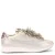 Kurt Geiger Islington Pom Pom Pump leren slip-on sneakers met strass lichtroze