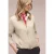 Street One Dames Jas met lange mouwen en schildpadhals in Beige