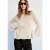 Mango gebreide trui met peplum – beige