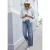 Mid Waist straight leg jeans in casual fit