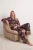 TRENDYOLMİLLA Dames Meerkleurig Bloemenprint Lang, Regular fit Pyjama- Sets